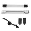 Universal Appliances Pulley Bracket 300KG Load Bearing Retractable Moving Rollers Base with Pry Bar