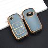 2 Buttons TPU Auto Remote Shell Fob Protector For Chery A5 Fulwin Tiggo E5 A1 Cowin Car Key Cover Case Fob Accessories