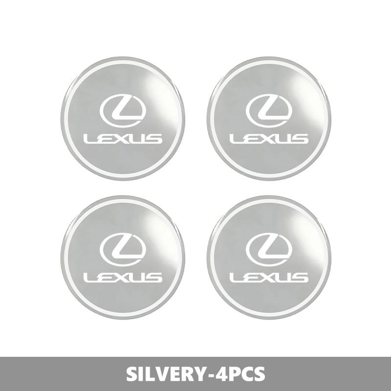 4Pcs 56MM Car Wheel Center Hub Caps Logo Sticker For Lexus CT ES GS NX IS250 RX350 IS200 LX570 UX250h CT200h KLUWV1
