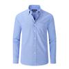 [LOTRICELOT] Men's Oxford Shirt Shirt Men's Long Sleeve Short Sleeve Casual Shirt Men's Button Down Classic Fit Easy Care Shape Stable Shirt Plain