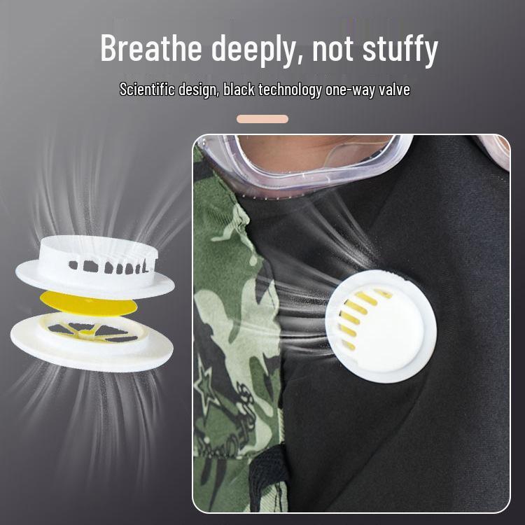 Промышленная пыленепроницаемая маска для лица и шаль для шлифовки, защита от пыли, идеально подходит для строительства и химического использования