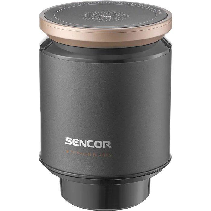 Hachoir électrique Sencor SCB 8000BK - Vitesse continue réglable - 9 lames titane - Bol inox 3 L - 800 W - Noir