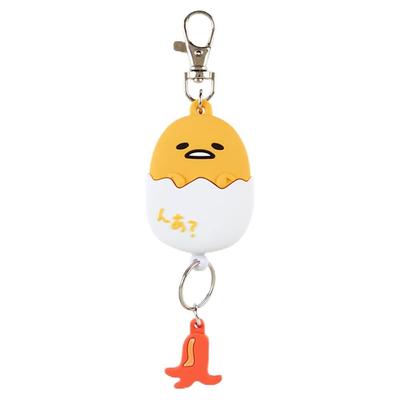 Брелок-катушка Sanrio Gudetama Key Mascot GUDETAMA 15 xx Персонаж 169463 В форме лица 4.3 1.8 см