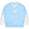 Puma X KidSuper Crew светло-голубые мужские топы 626700-72