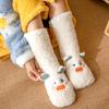 Теплые и милые носки для сна с персонажами Pieu Winter Fleece