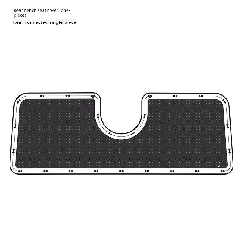 and Universal Car Floor Mat, Non-Slip, Easy to Clean, Single-Piece Absorbent Floor Mat for the Driver's Seat, Special Foot Mat for the Car Interior
