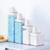 Laundry Detergent Powder Container With Measuring Cup Washing Up Powder Dispenser Food Storage Jar Airtight Storage Bottle
