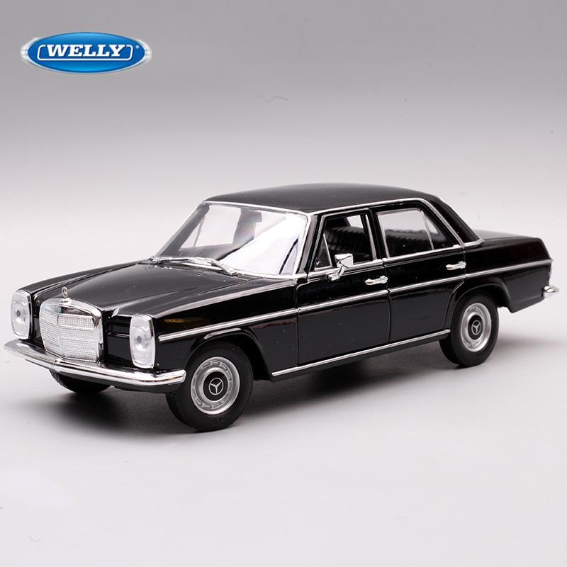 Welly 1/24 Модель автомобиля из сплава Mercedes-Benz 220 Литые металлические Классический Ретро Модель старого автомобиля Симуляция Коллекция Детская игрушка Подарок