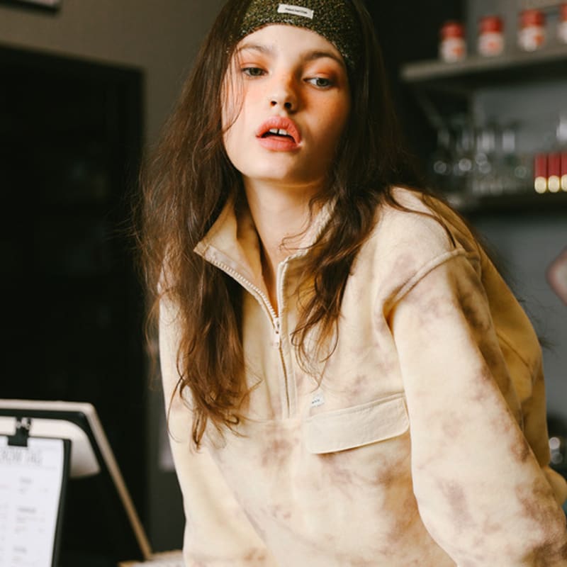 Повязка на голову Naked Surf Club N.S.C из махровой ткани (хаки)