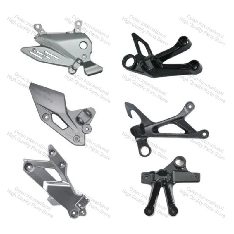 GW250F DL250 GSX250R-A Front Left and Right Pedals Rear Footrest Installation Aluminum Pedal Bracket 1PC