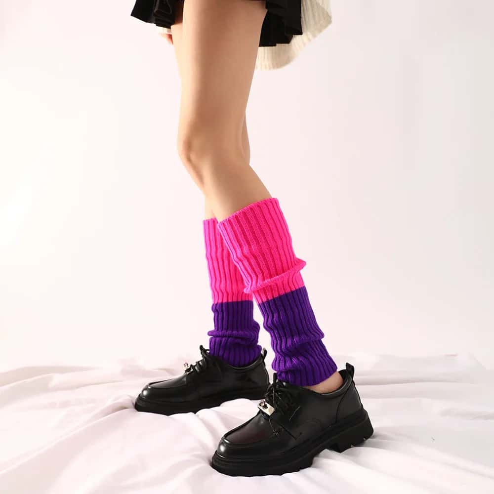Осенне-зимняя модная чулочная ботфорта, свободные длинные носки выше колена, японский стиль, Лолита, косплей, гетры для женщин, XL