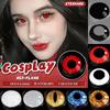 2 шт. Цветные контактные линзы для Хэллоуина, цветные линзы для глаз для косплея, аниме-аксессуары, линзы, годовые контактные линзы для косплея