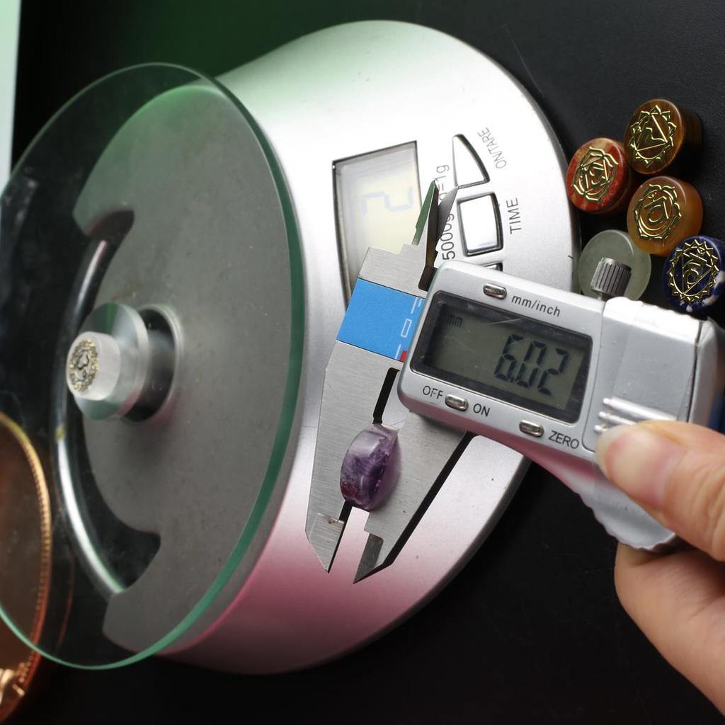 7Pcs Natural Stone Chakras Mini Ornament Decoration Reiki Healing Home Decor Home Furnishings