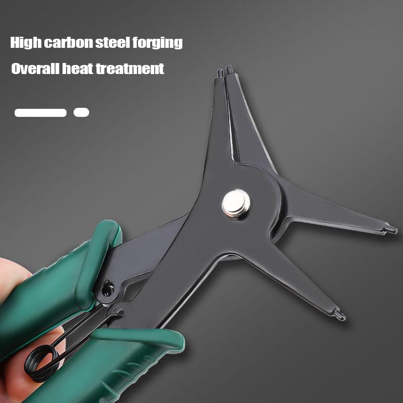 2 в 1 плоскогубцы для стопорных колец 4-позиционные плоскогубцы для стопорных колец многофункциональные профессиональные