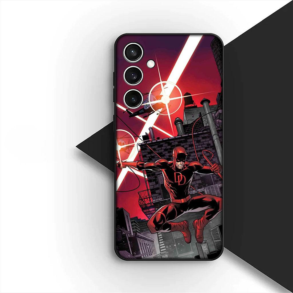 Чехол для телефона для Xiaomi Redmi Note 14 13 Pro Plus ProPlus 14C A4 13C Pro+ 5G Корпус Мягкий чехол Обои Сорвиголова Marvel Постер