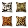 Nordic Leopard Pattern Modern Abstract Polyester Pillowcase Car Decoration Home Printed Waist Rest Pillowcase