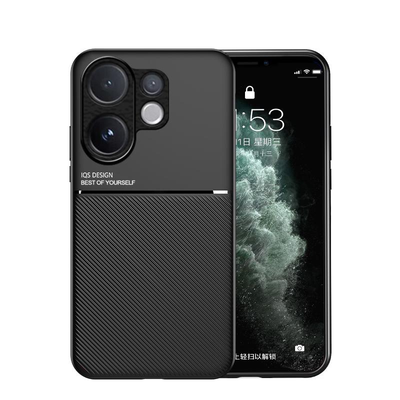 For VIVO V60 Textured Magnetic Four-corner Full Coverage Shockproof and Drop-resistant Phone Case