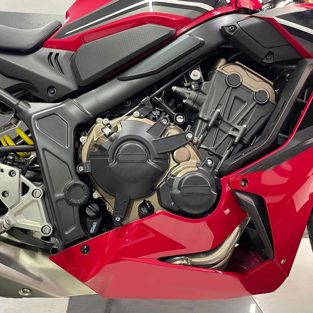 Honda CB650R 2019-2020 Модифицированная защита двигателя и боковая крышка для защиты от падений