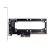 Xiwai 4X Host Converter EDSFF NVMe Ruler 1U Thickness Short SSD Carrier Adapter PCI-E4.0 GEN-Z E1.S 5.9 мм 8.0 мм