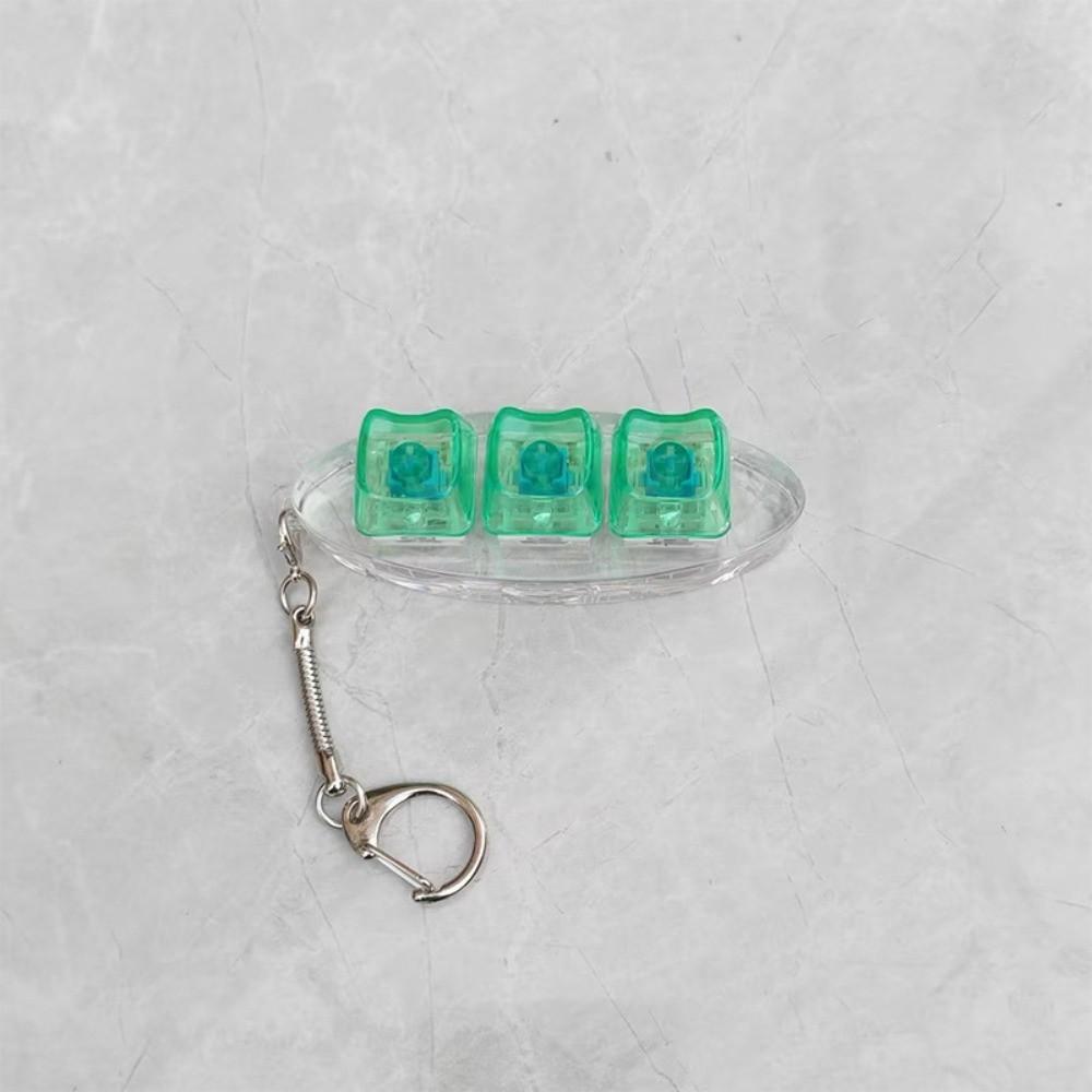 Снятие стресса Кейкап Игрушка-щипалка 3 клавиши Кнопка Кликер Игрушка Новый Кнопочный Кейкап