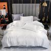 Luxury Bedding Sets 3PCS Solid Color Bed Cover Sets Silk Duvet Cover Set Summer Silk Sheets