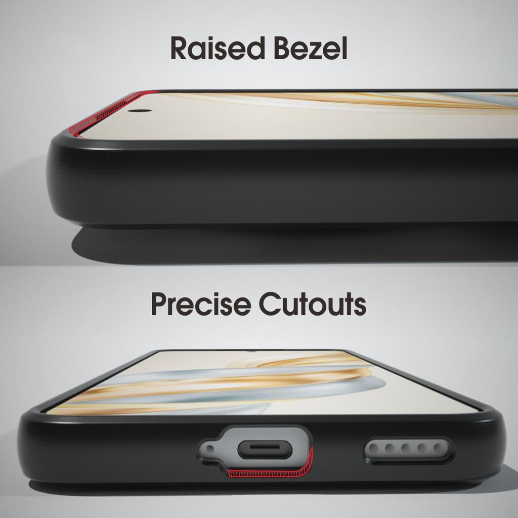 (Comes with wrist strap)IBMRS for Honor X60 Case (Military Drop Protection)Shockproof Matte Translucent Phone Case, Camo Black