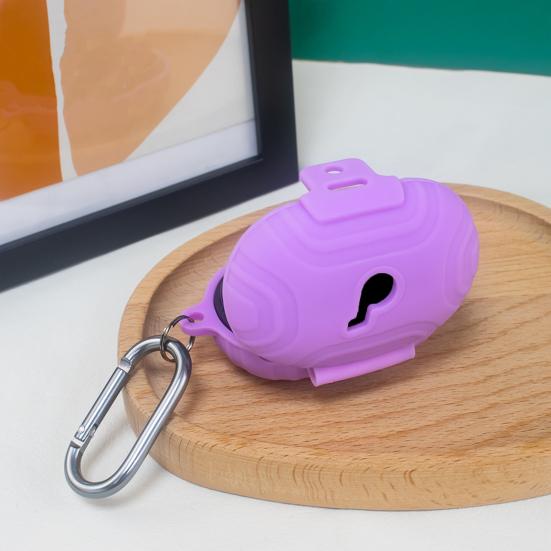 Защитный чехол Противоударный силиконовый чехол с крючком Водонепроницаемый грязеотталкивающий удобный чехол для хранения беспроводной гарнитуры для Anker Soundcore Space A40