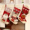 Large Christmas Stocking Gift Bag Xmas Tree Hanging Decoration Holiday Party