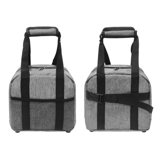 Bowling Ball Bag Portable Single Ball Tote Bag with Padded Ball Holder And Mesh Pocket Small Bowling Ball Case for Men Gifts