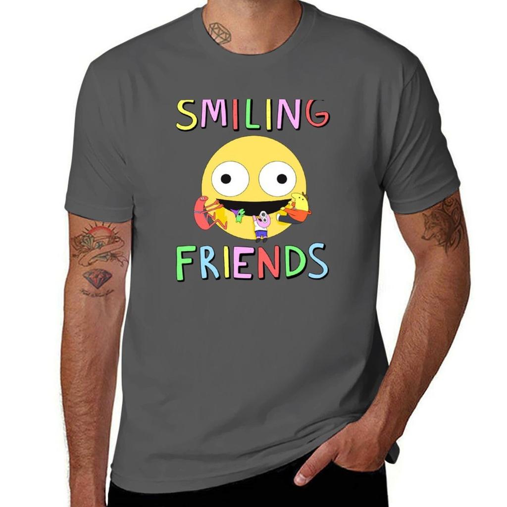 Smiling Friends TShirt Tough Fabric Work Tee