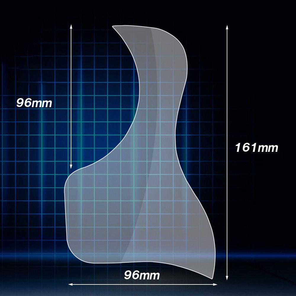 Народная акустическая мягкая пластина для царапин, защитная наклейка для гитары, наклейка с защитой, наклейка на доску