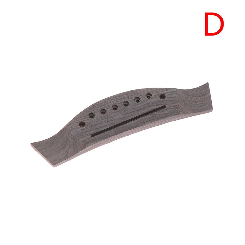 1Pc Folk Guitar Saddle Bridge Rosewood Guitar Bridge Lower String Pillows Bridge Acoustic Guitar Qin Ma Qin Qiao Folk Guitar