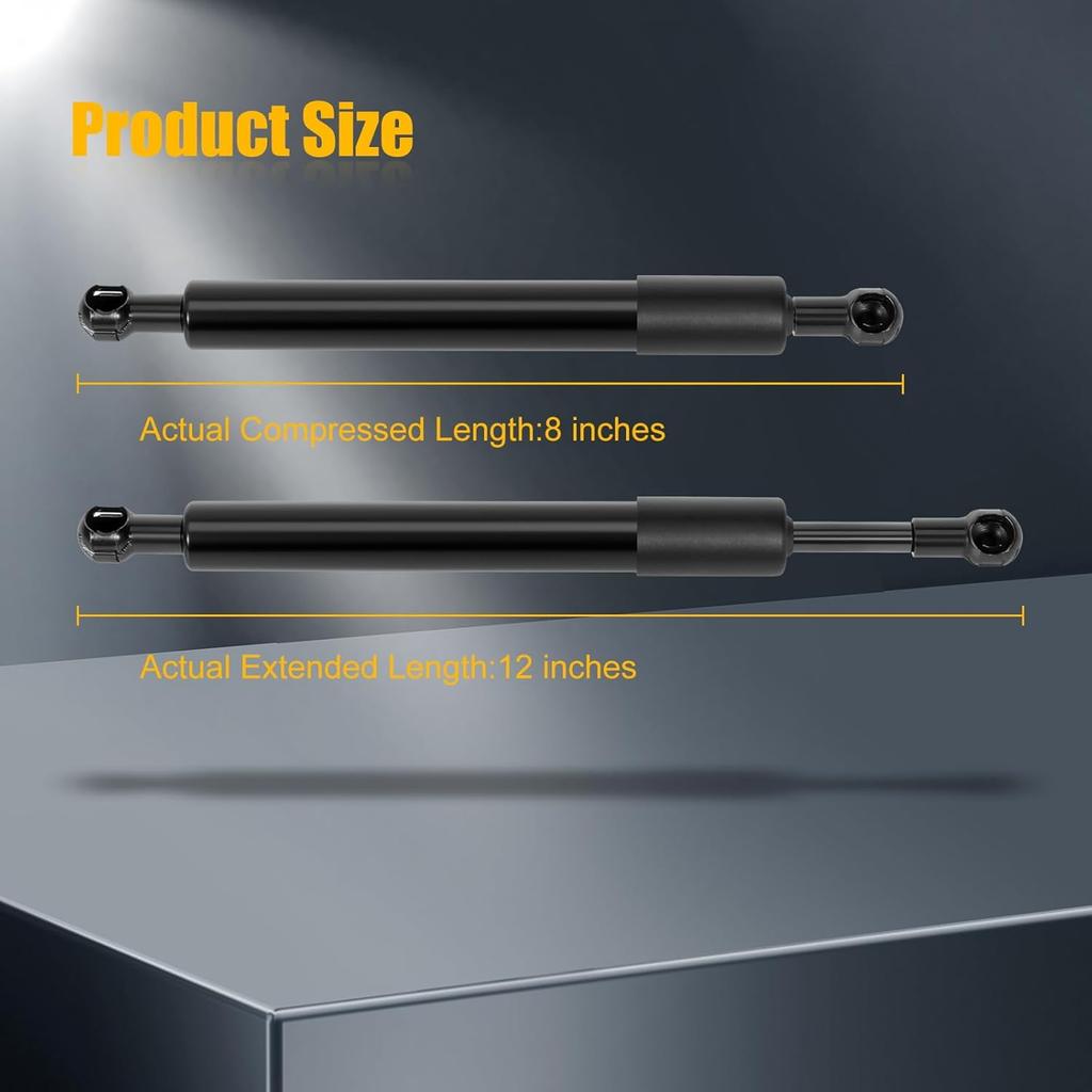 DZ43203 Trunk Lift Supports Struts Shocks for Ford F-150 1999-2004,for Ford F-350 Super Duty 1999-2016,Rear Left/right Tailgate Lift Supports Pack of