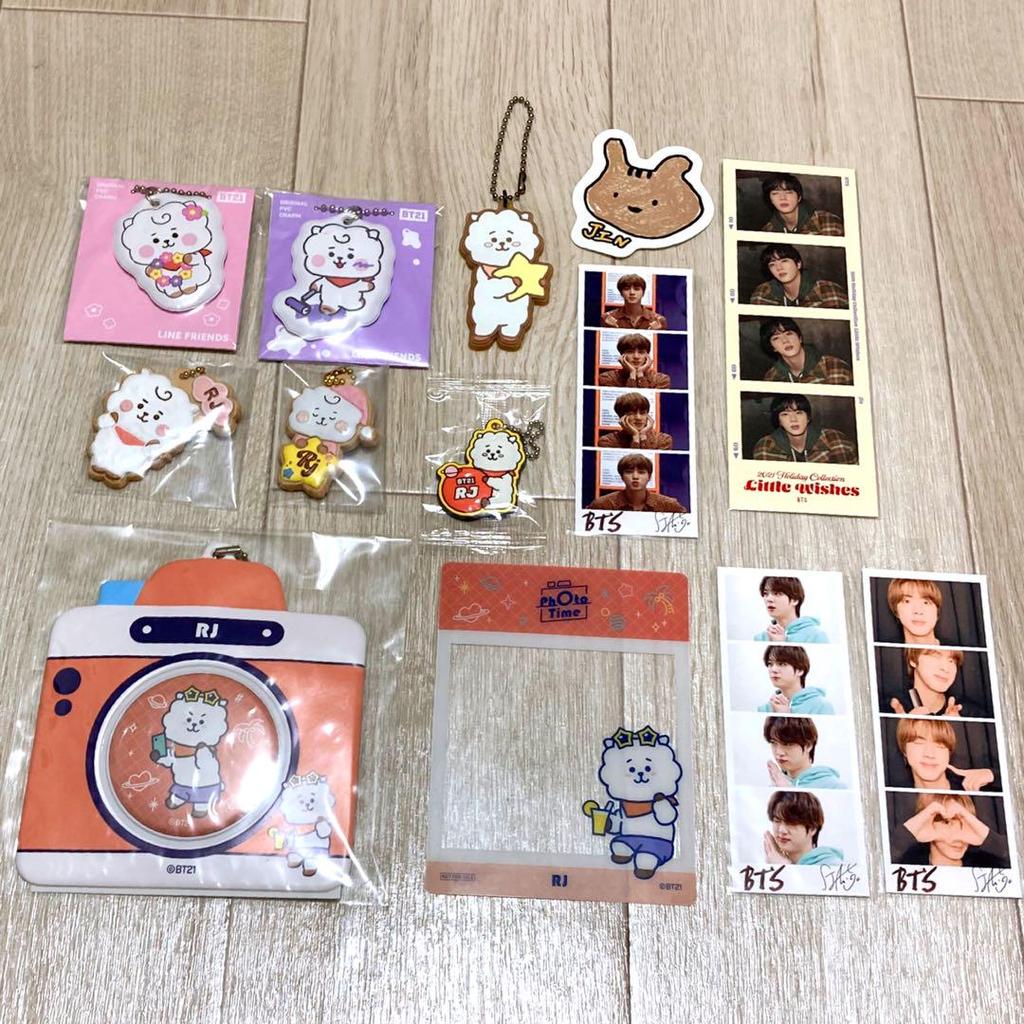 [USED] BTS & BT21 Kim Seokjin Goods Set