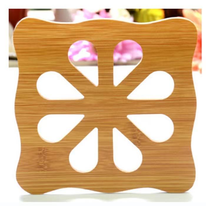 Creative Wooden Dining Table Insulation Mat, Water Cup Mat, Cartoon Dining Table Anti Slip Mat, Cute Creative Dining Table Insulation Mat