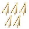 5pcs 5inch Mini Display Wood Easel Triangular Support Portable Mini Wooden Artist Easel for
