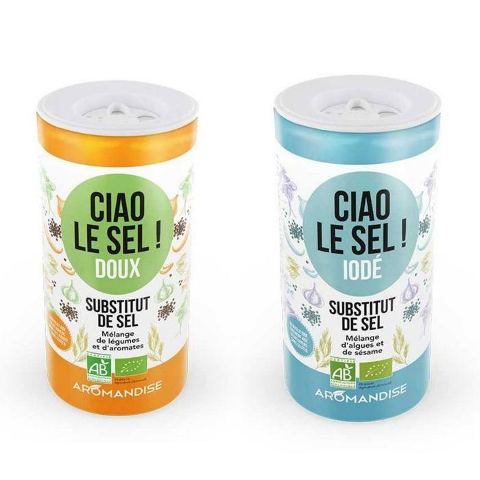 Duo de susbtituts de sel : Doux et Iodé