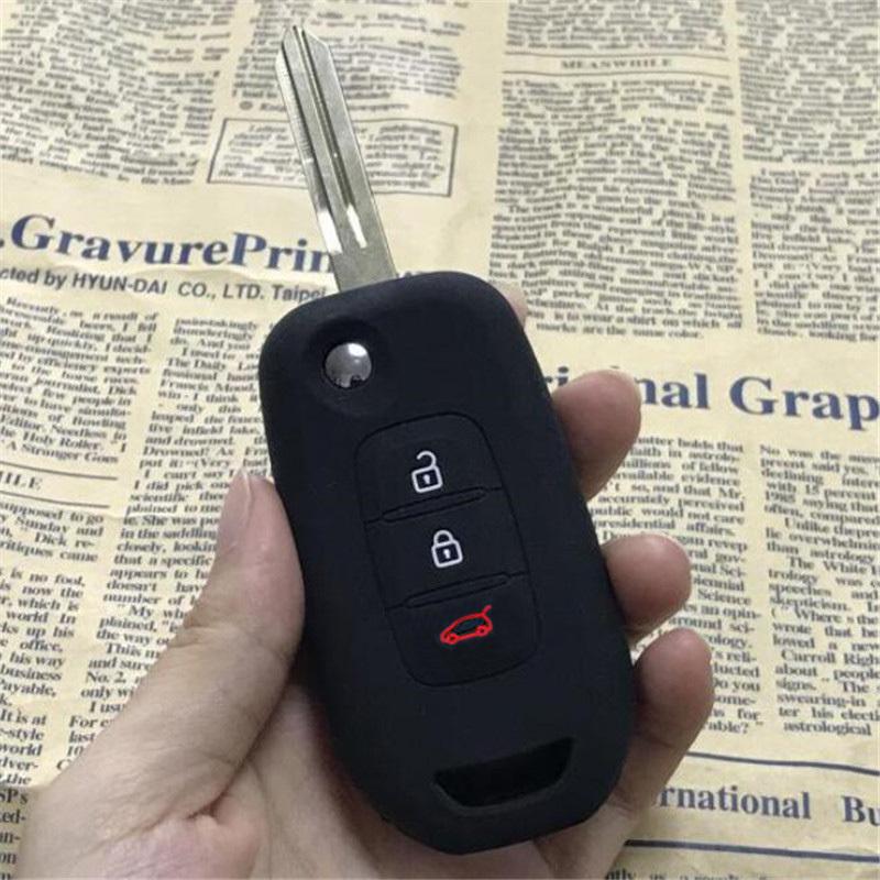 Силиконовый чехол для автомобильного ключа для Renault Espace Twingo Clio ZOE Kwid SYMBIOZ ARKANA Duster EZ-PRO Lodgy Alpine A110