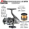 AbuGarcia CARDINAL III STX 2500MSH Spinning Reel with Spare Spool