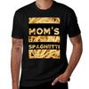 Moms Spaghetti Print Tshirt Festival Short Sleeve Tshirt