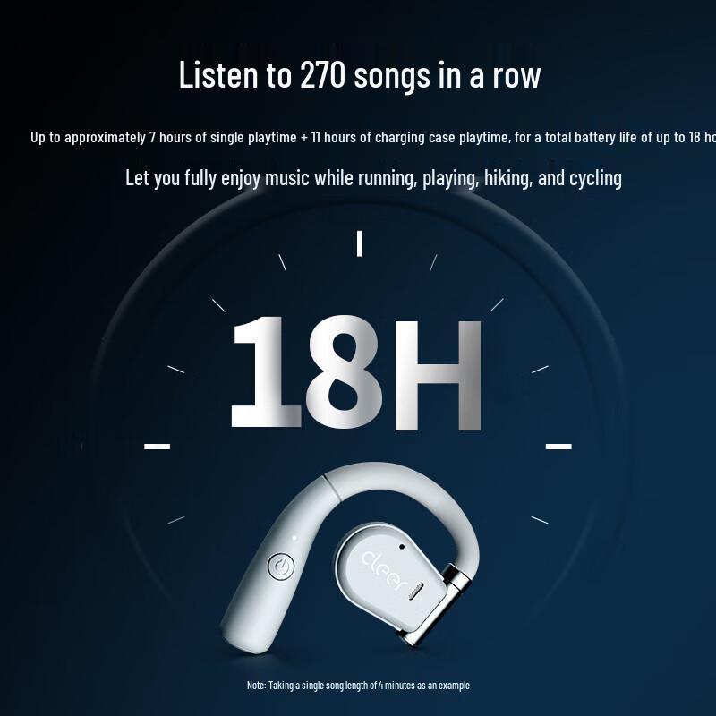 Cleer ARC Open-Ear Bluetooth Headphones