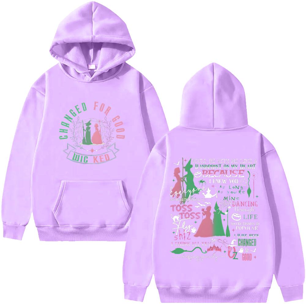 Злодейский для Добра Фэнтези Пуловеры Уникальный Новый Узор Универсальные Толстовки Принт Буквами Свитшоты Унисекс Худи с Длинным Рукавом