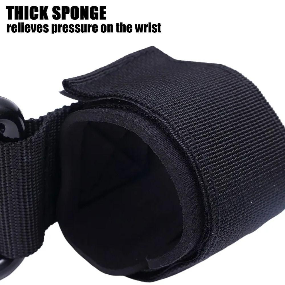 1/2Pcs With Wrist Wraps Hand-Bar Wrist Strap Pull-Ups Power Lifting Gloves New Gym Fitness Hook