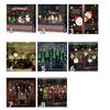 Holiday Scene Xmas Decoration Wall Sticker Home Decals Christmas Window Stickers Santa Claus