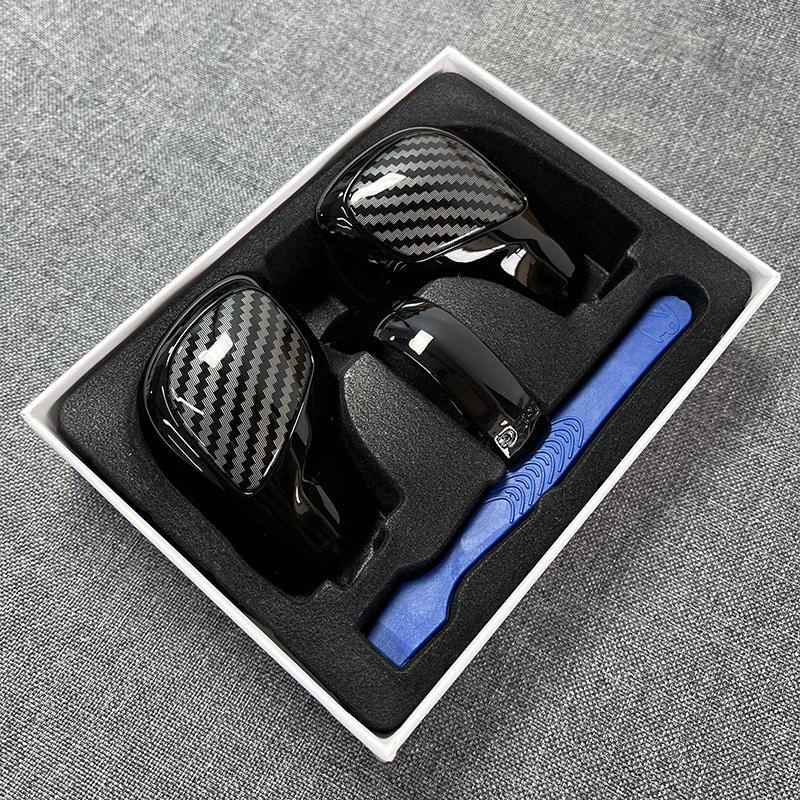 Текстура углеродного волокна, ручка переключения передач DSG, боковая крышка, эмблема DSG для VW Golf 6 Golf 7 R GTI Passat B7 B8 CC R20 Jetta MK6