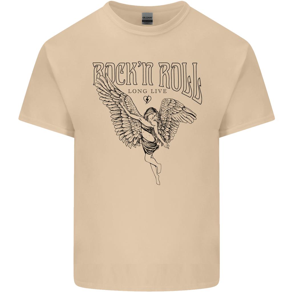 Long Live Rock n Roll Angel Unisexs Light Cotton TShirt