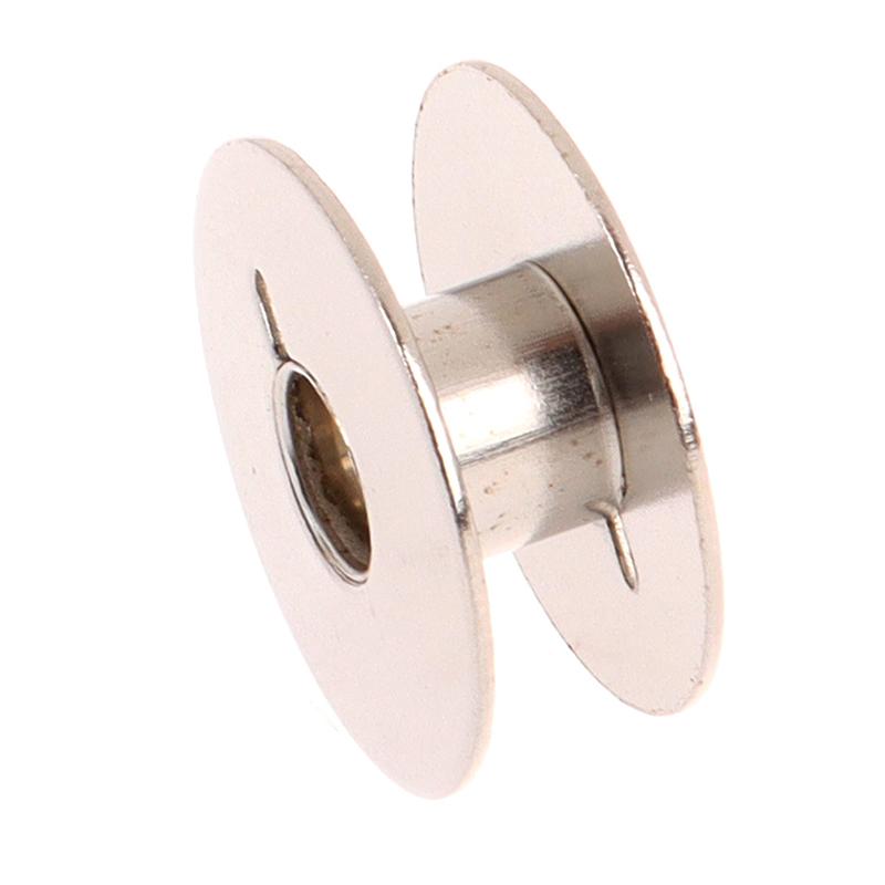 10Pcs Metal Spool Sewing Machine Accessories Industrial Bobbin Grooved Bobbin