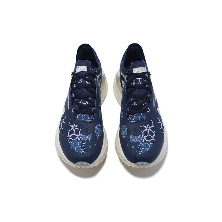 Li-Ning 1990 Absolute Shadow RMX легкие, с высокой отдачей, нескользящие, износостойкие, низкие, спортивные, повседневные, мужские кроссовки, синие ALFT001-1