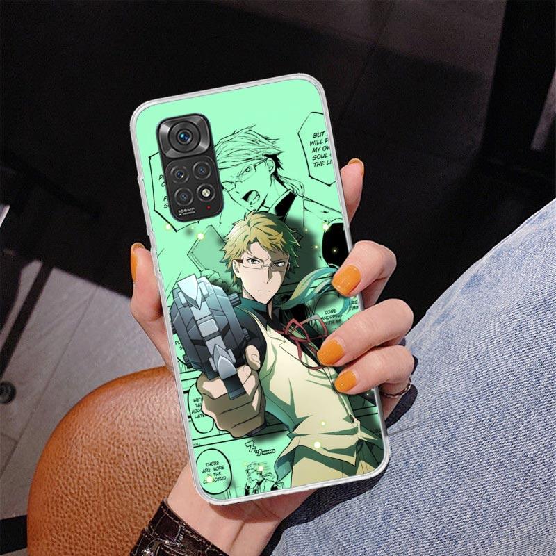 Чехол для телефона с изображением манги Bungo Stray Dogs для Xiaomi Redmi Note 15 14 14S 13 Pro Plus 12 12S 11S 11E 10S 10 11T 5G Unique