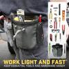 Holstery Joey Tool Belt Bag - Clip-On Pouch for Electricians, HVAC Techs, Plumbers, Carpenters, and Contractors